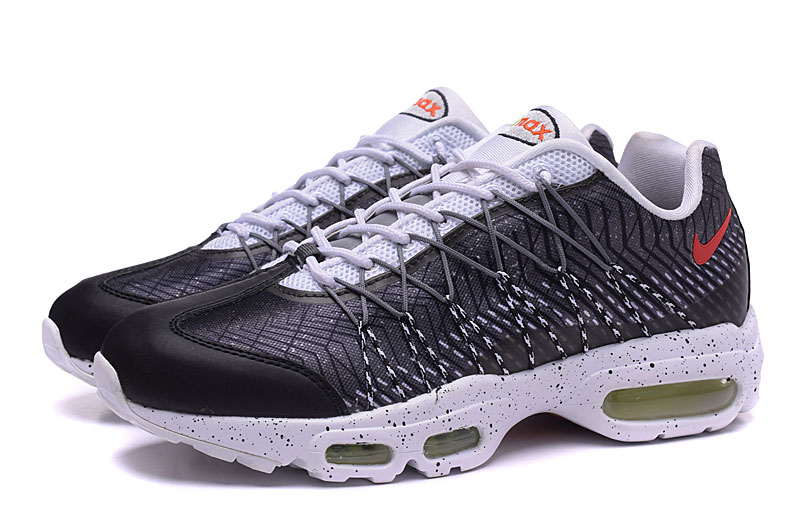 Nike Air Max 95 20th Black White Shoes - Click Image to Close